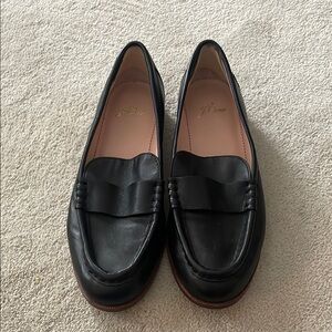 J. Crew Women's Black Loafers